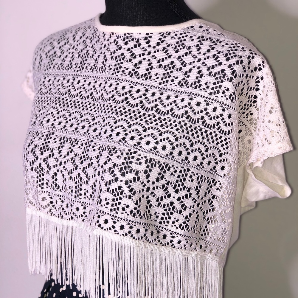 Boho Shirt fringe shirt